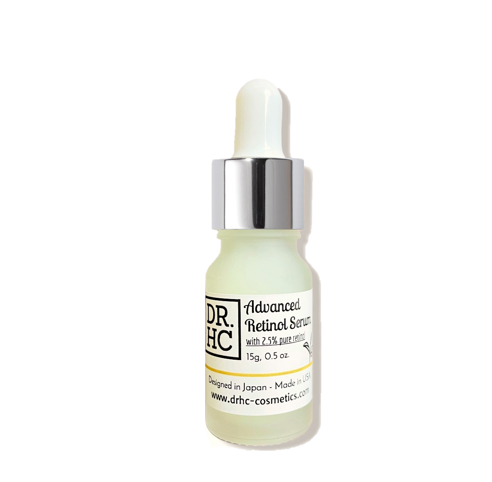 DR.HC Advanced Retinol Serum (15g, 0.5oz.) (2.5% Retinol, Anti-aging, Anti-acne, Skin brightening, Skin recovery...)-5