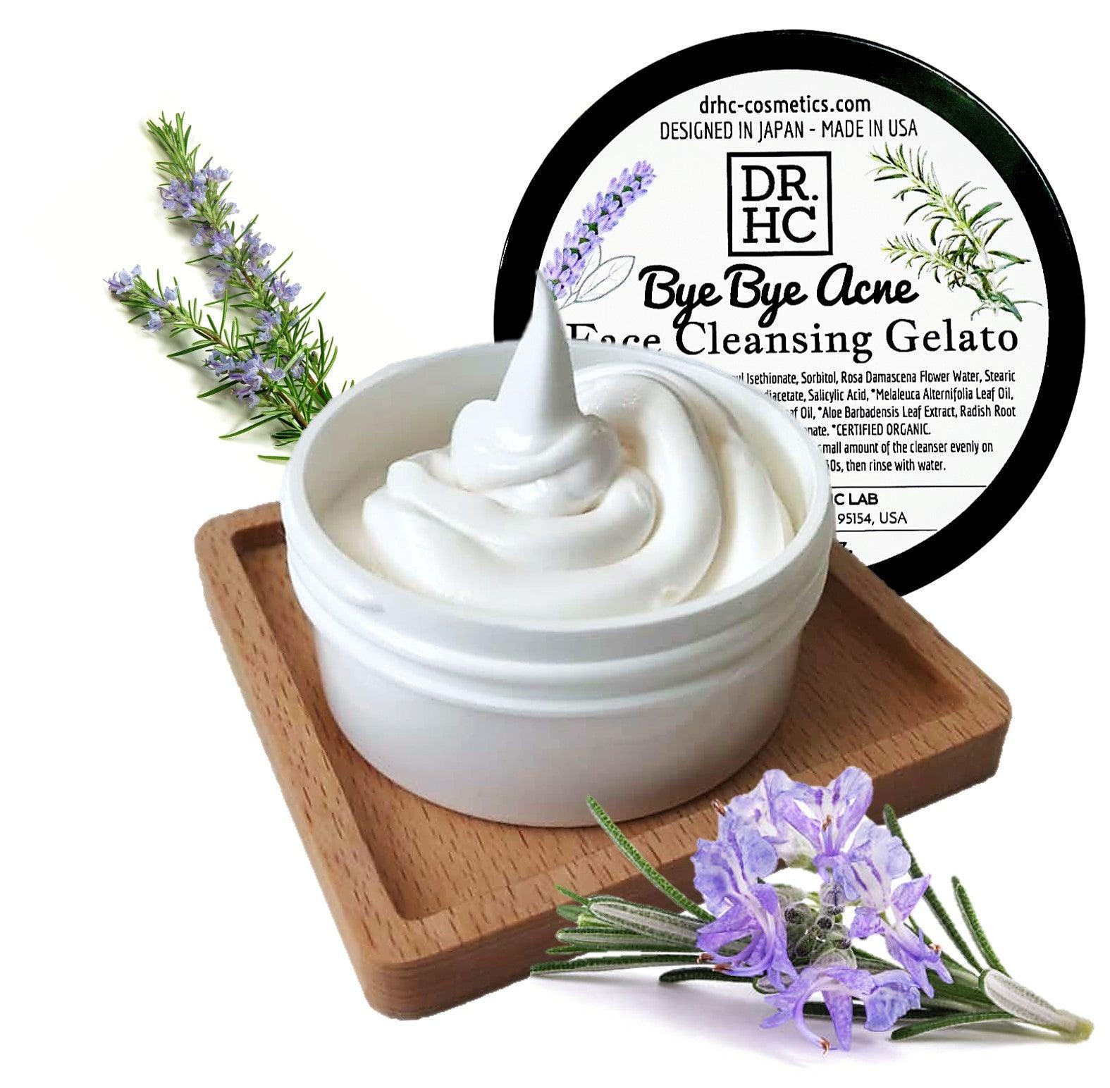 DR.HC Bye Bye Acne Face Cleansing Gelato (60g, 2.1oz) (Anti-acne, Anti-blemish, Oil balancing, Pore minimizing...)-0