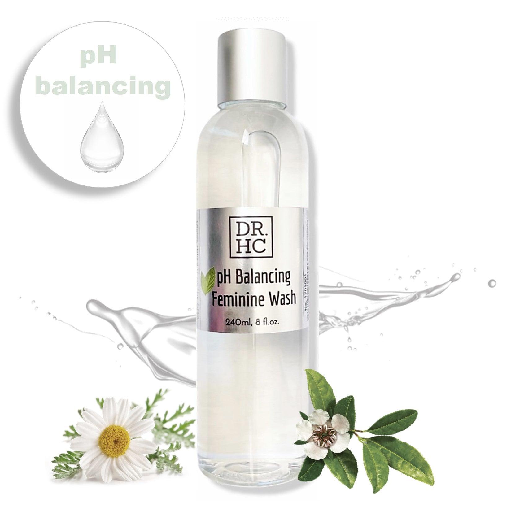 DR.HC pH Balancing Feminine Wash (240ml, 8fl.oz.) (pH Balancing, Deodorant, Anti-itching, Anti-dryness, Anti-inflammatory..)-1